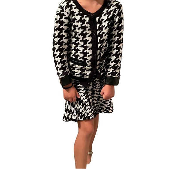 Sophie & Sam | 2 piece Houndstooth suit set | 4T - Picture 4 of 8